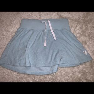 Pacsun x playboy poolside terry mini skirt